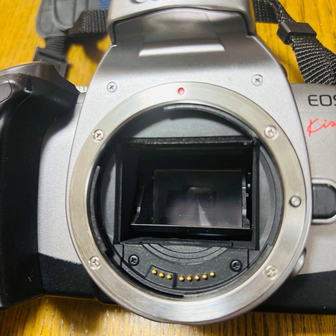 【美品】Canon EOS Kiss7 レンズ2本付き フィルムカメラ 一眼レフ