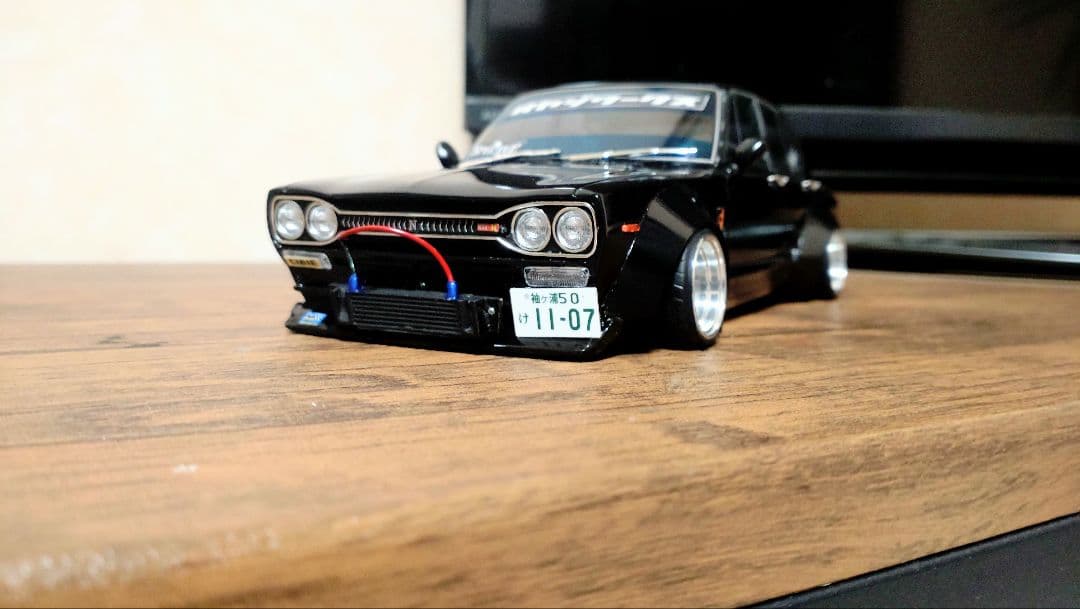 1/18ハコスカ４枚ワークス仕様１点物