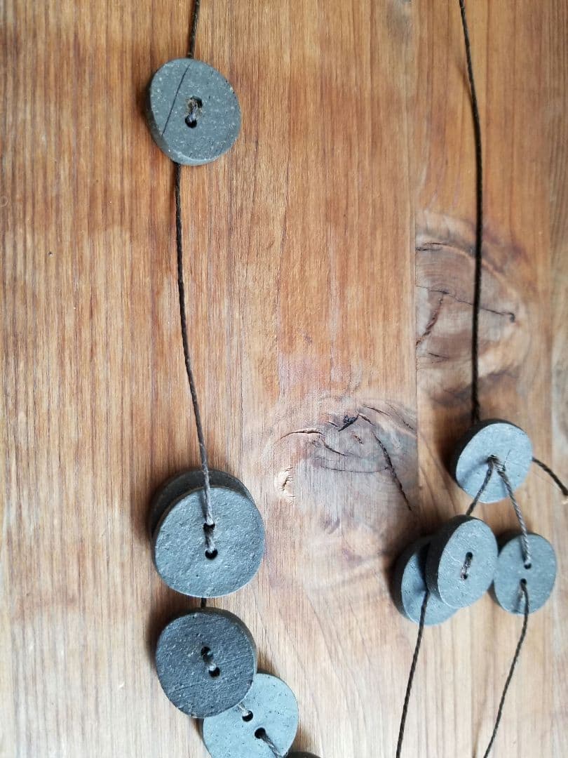 山田睦美　ボタン　陶磁器　作家　九谷焼　珠洲焼