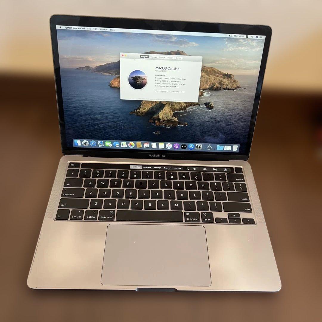 MacBook本体 MacBook Pro 2020 i7 16GB 512Gb