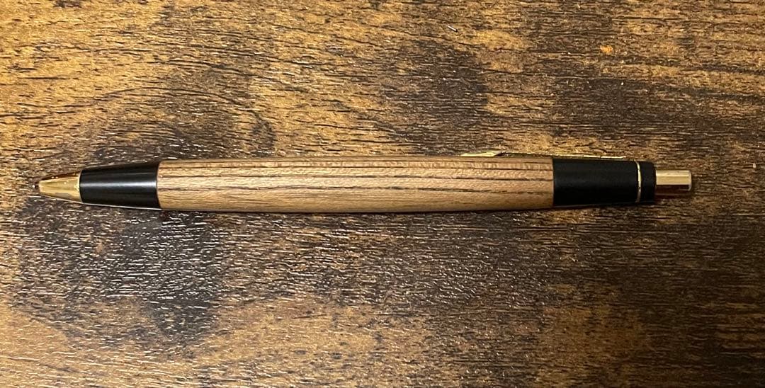 野原工芸新型シャープペンケヤキ　筆箱セット