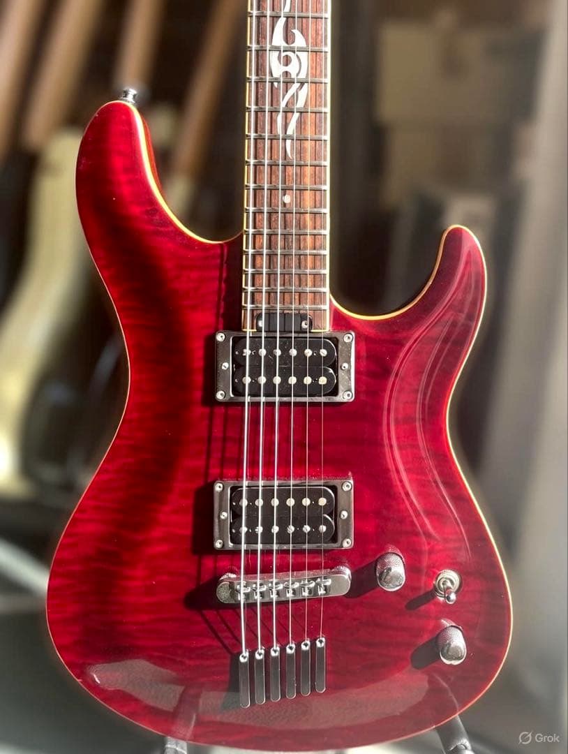 YAMAHA RGX520FZ フレイムトップ 美品 海外モデル 送料込