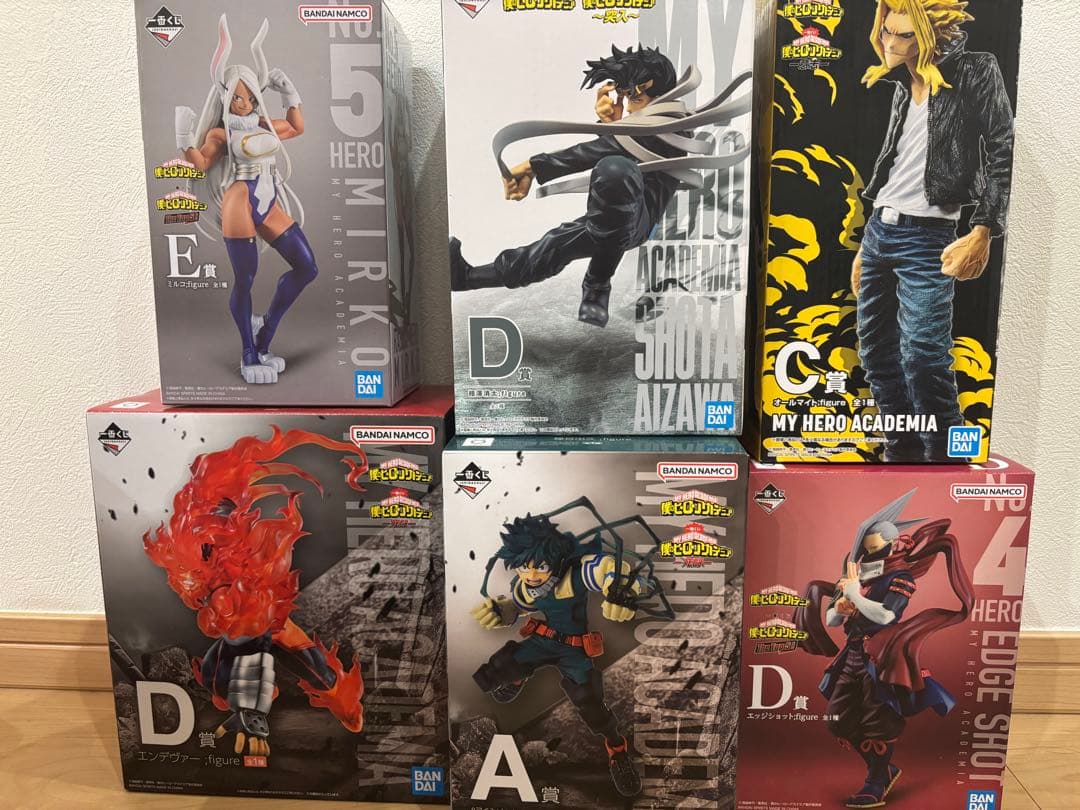 一番くじ　僕のヒーローアカデミア フィギュアまとめ売り