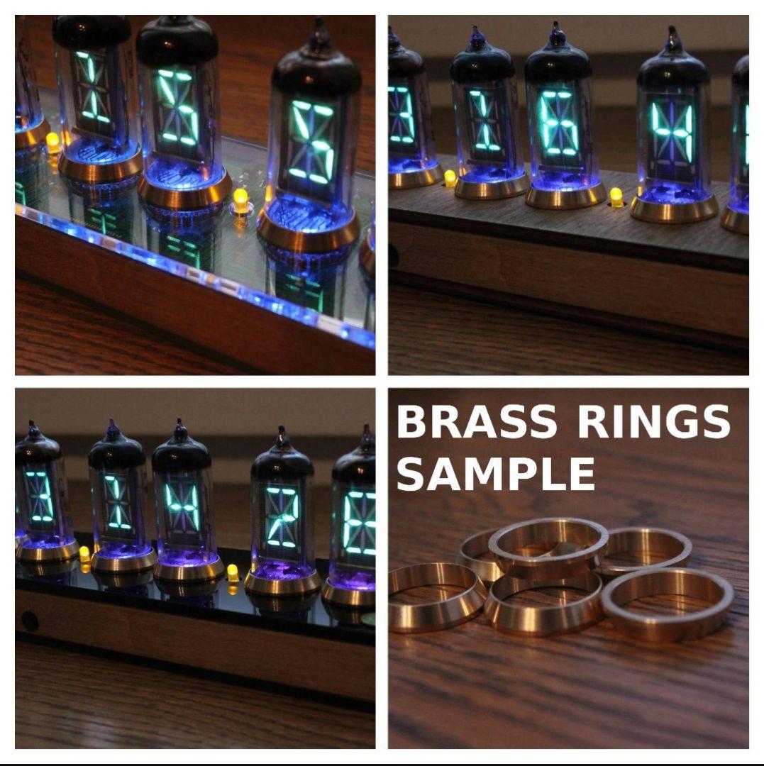 【入手困難】ニキシー管 ネオン管 時計 VFD IV-17 6個 製