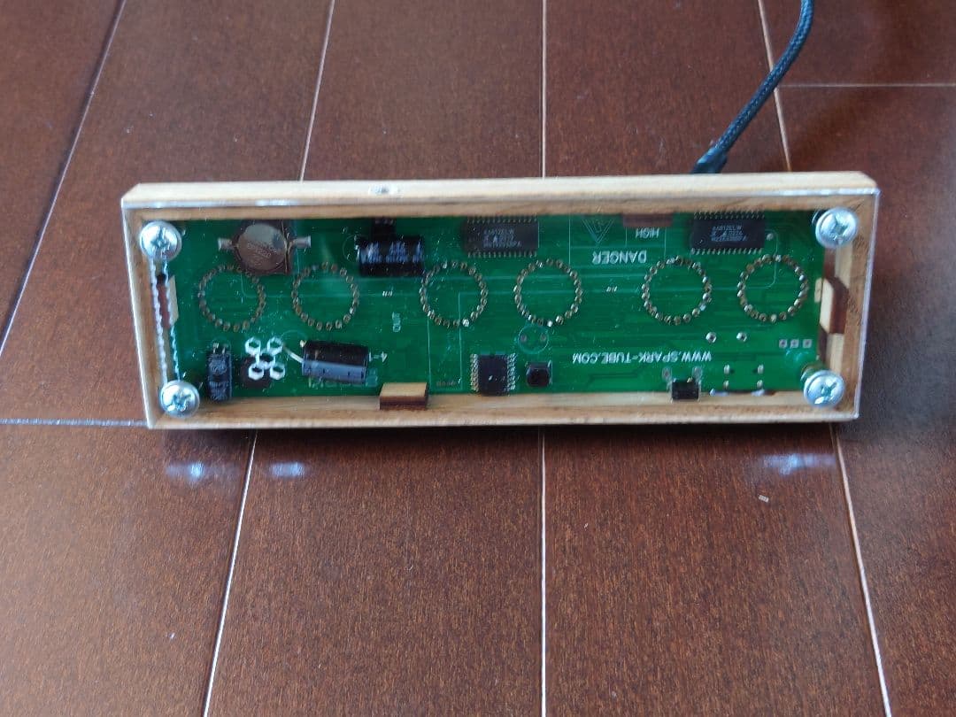 【入手困難】ニキシー管 ネオン管 時計 VFD IV-17 6個 製