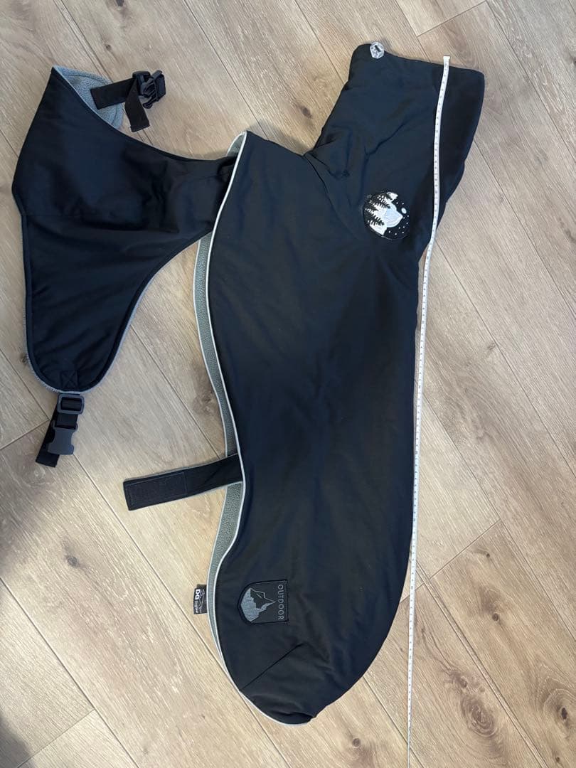 DG Dog Gear outdoorウォームコートWP ブラック黒 M03