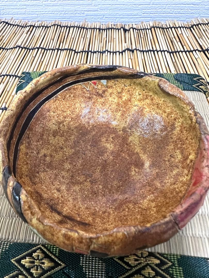 小孫 哲太郎 刻文器 ２０１９年作 共箱 茶道具 真作保証　リアルちょんまげ