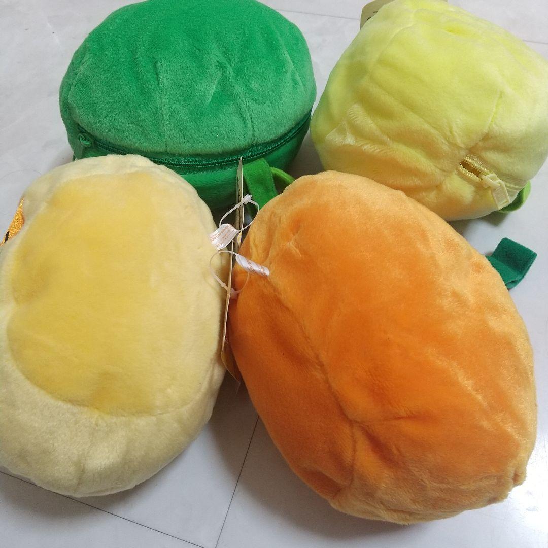 みかんぼうや ゆずちゃん すだちちゃん　ルビーちゃん　ぬいぐるみ　フェイスポーチ