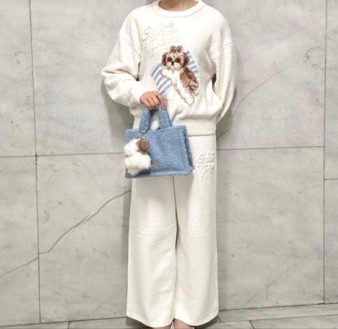 シーズージャガードプルオーバー＆ベビモコロングパンツセット