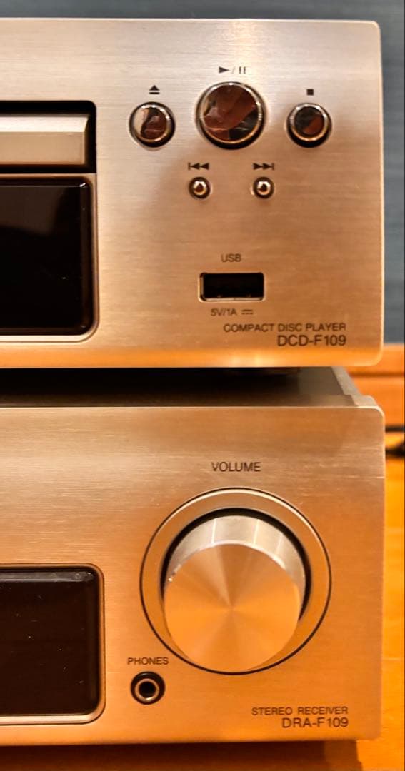 ★ DENON DRA-F109 DCD-F109 ステレオレシーバー セット