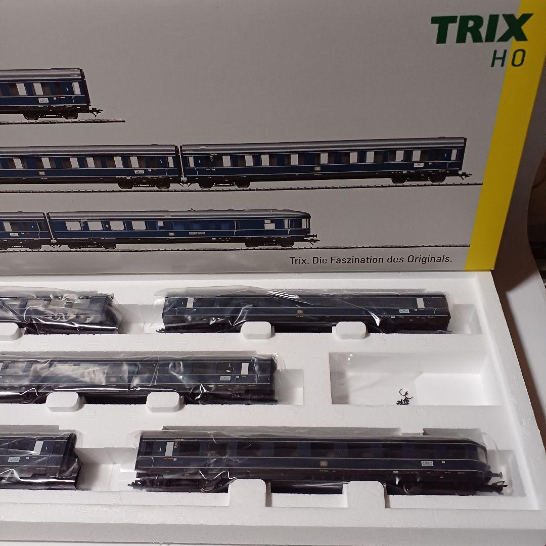 TRIX DB Blauer Enzian 青りんどう号 ５両セット 23373