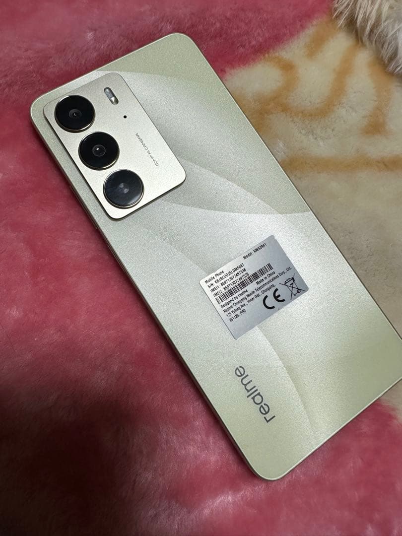 ト*ヤ様 realme C75 Android スマホイエロー SiMフリー