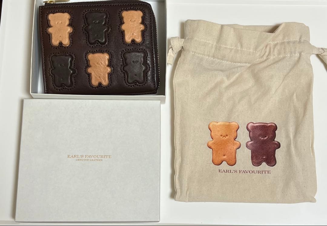 アールスフェボリット くまちゃんブラウニー 財布