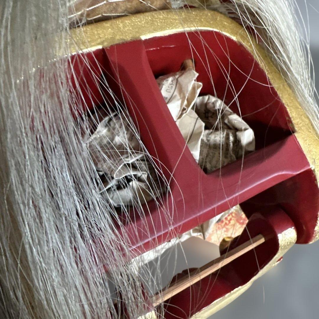 お値下げ❣️迫力のお品‼️木彫　獅子頭