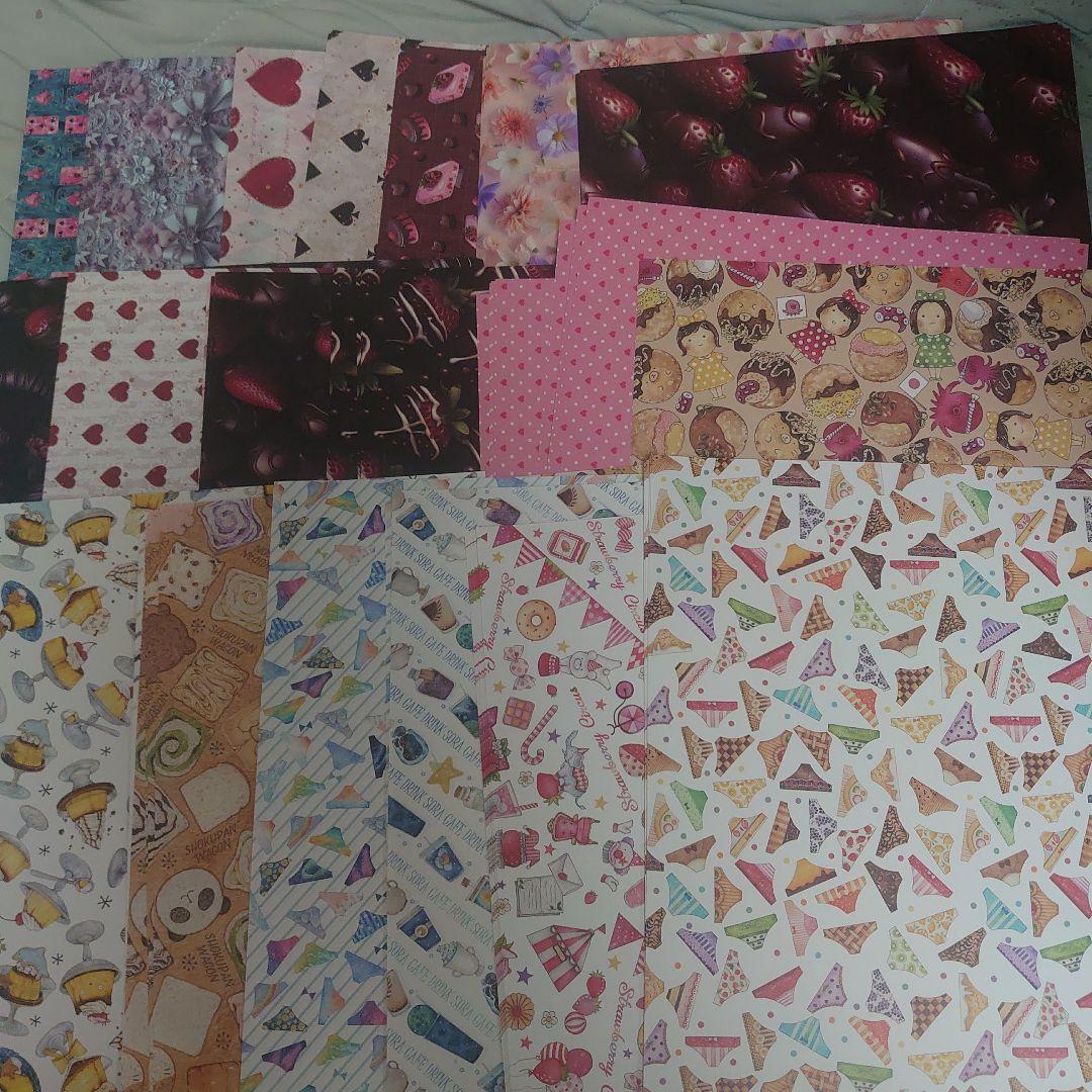 デザインペーパーA4まとめ売り（80サイズ約1600枚） ②