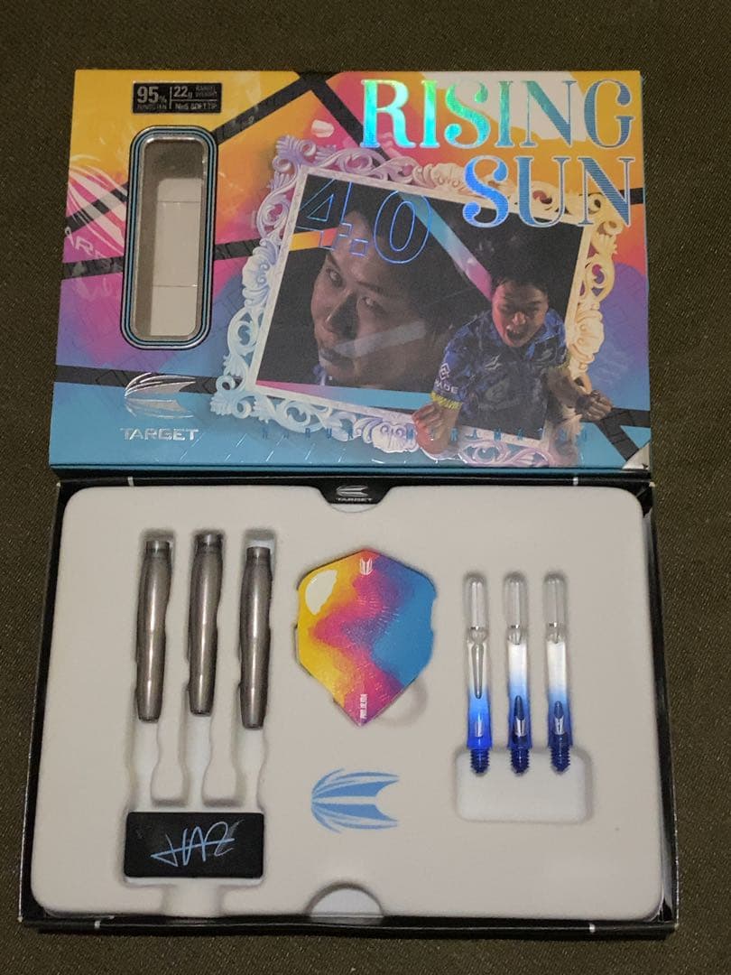 TARGET RISING SUN 4.0 No5 村松治樹ダーツ&チップセット