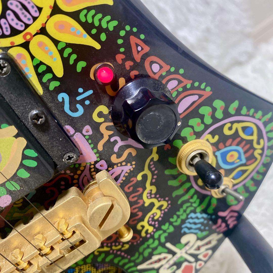 希少 FERNANDES ミニエレキギター MG-Jr hide モデル