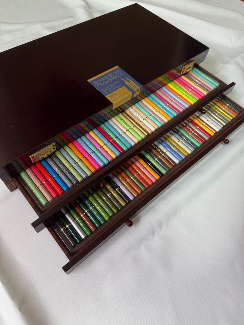 ホルベイン アーチスト色鉛筆 木函セット油性色鉛筆 150色セット