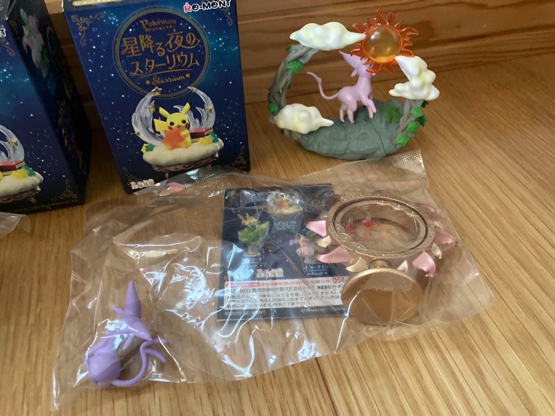 ポケモン　ブラッキー　エーフィ　フィギュア　リーメント