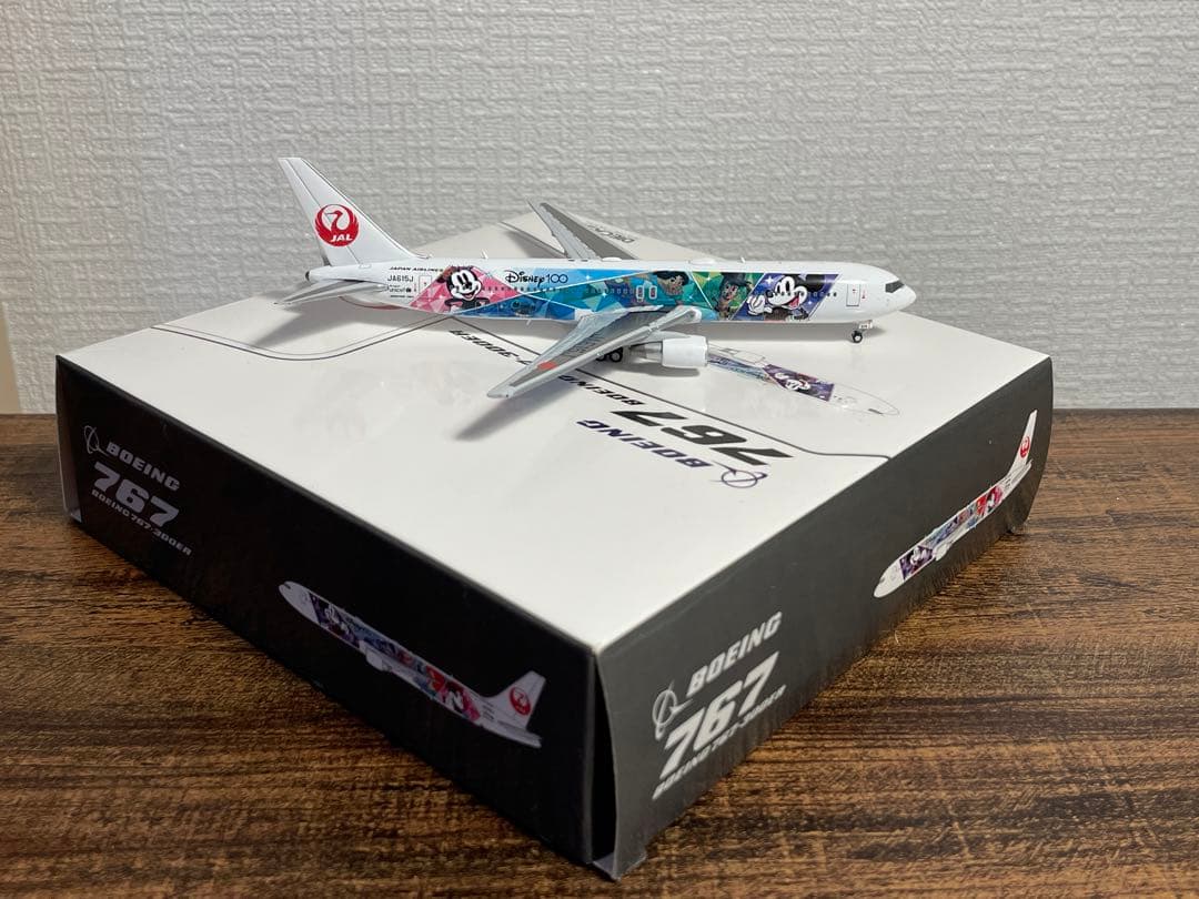 航空機・ヘリコプター JAL B767-300ER Disney100 1/400 JC Wings
