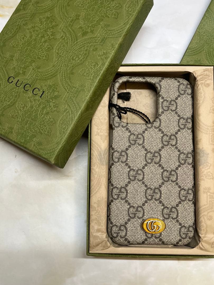 【新品未使用】GUCCI iPhone13 PROケース　オフディア　02