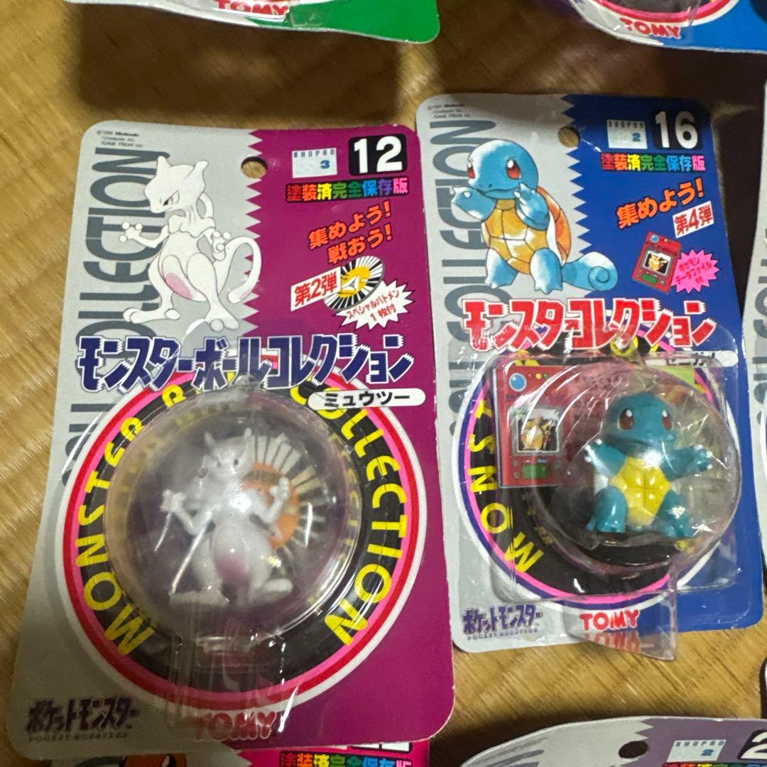 新品未開封品　モンコレ　初期　ピカチュウ、ゲンガーなど15体　TOMY　ポケモン