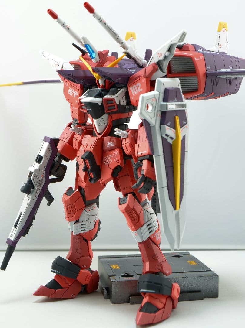 RG ジャスティスガンダム 塗装 完成品 バンダイ ガンプラ 1/144