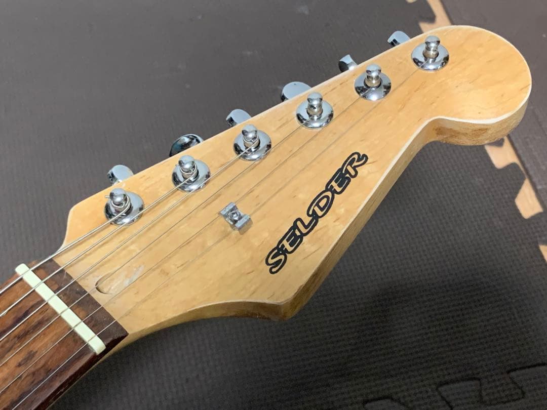 セルダー SELDER ST ストラトキャスター タイプ ストラト ブラック 黒