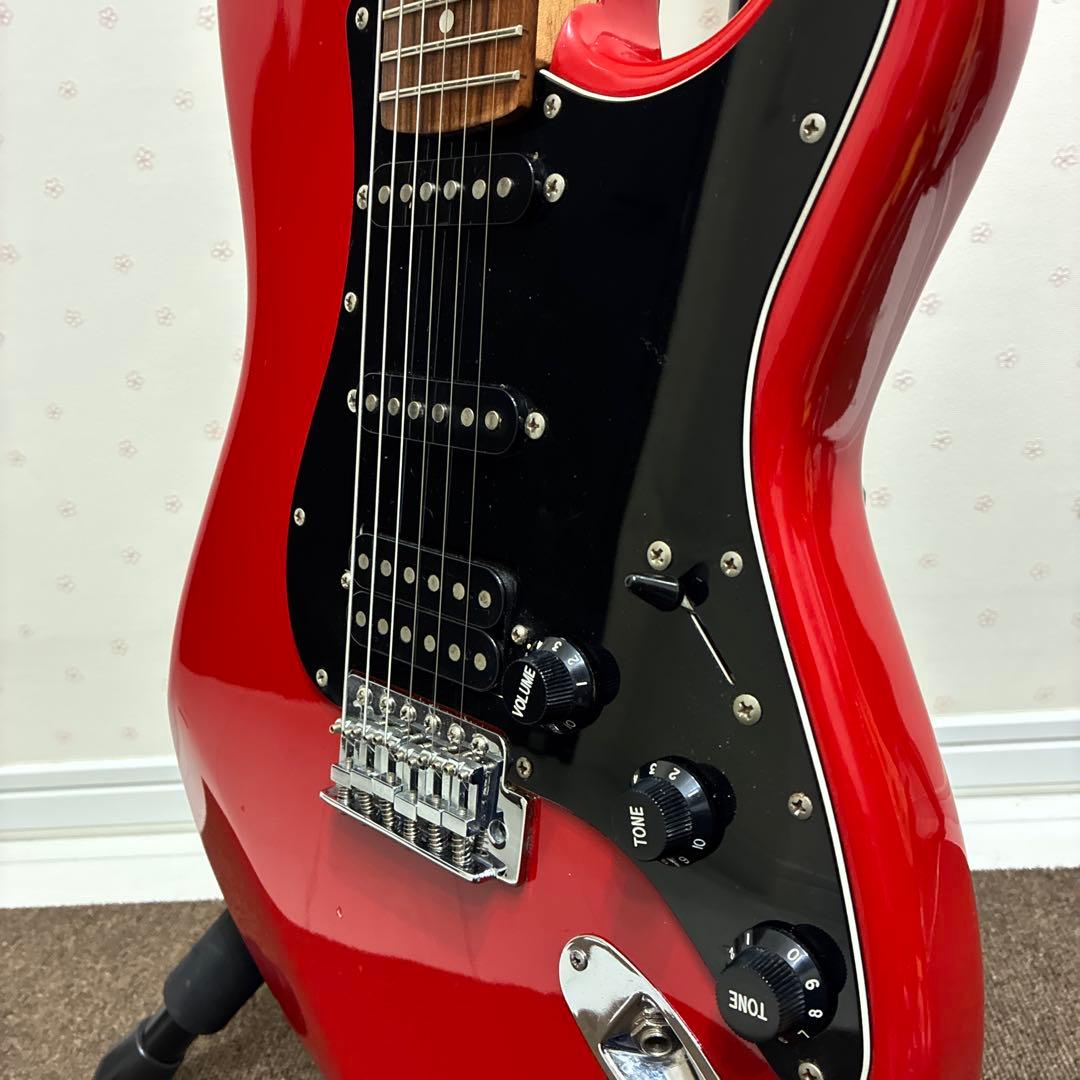 busker's ストラトキャスター　赤黒