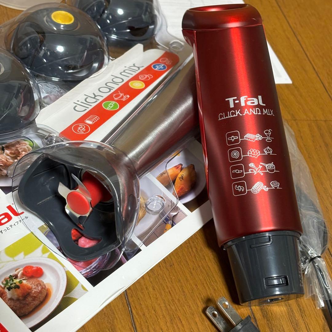新品未使用　長期保管　ティファール　フードプロセッサー　ハンドミキサー　セット