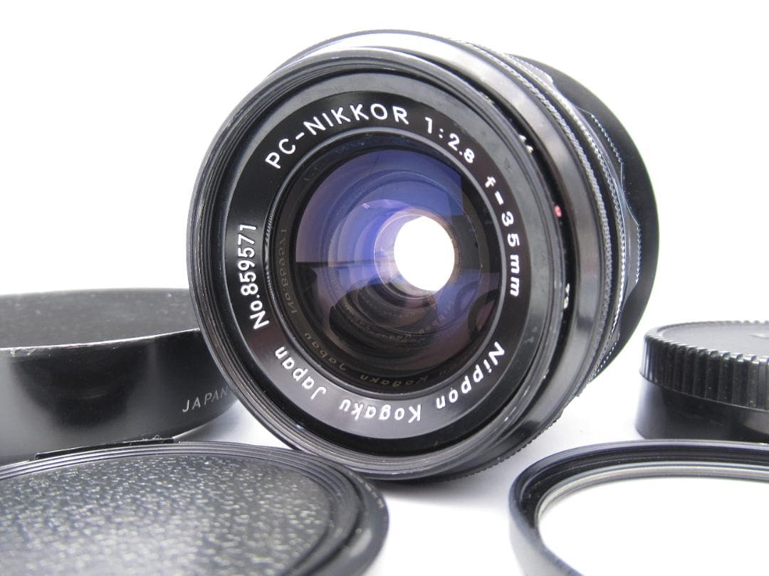綺麗です。Nikon PC-Nikkor 35mm F2.8 管理F19V V