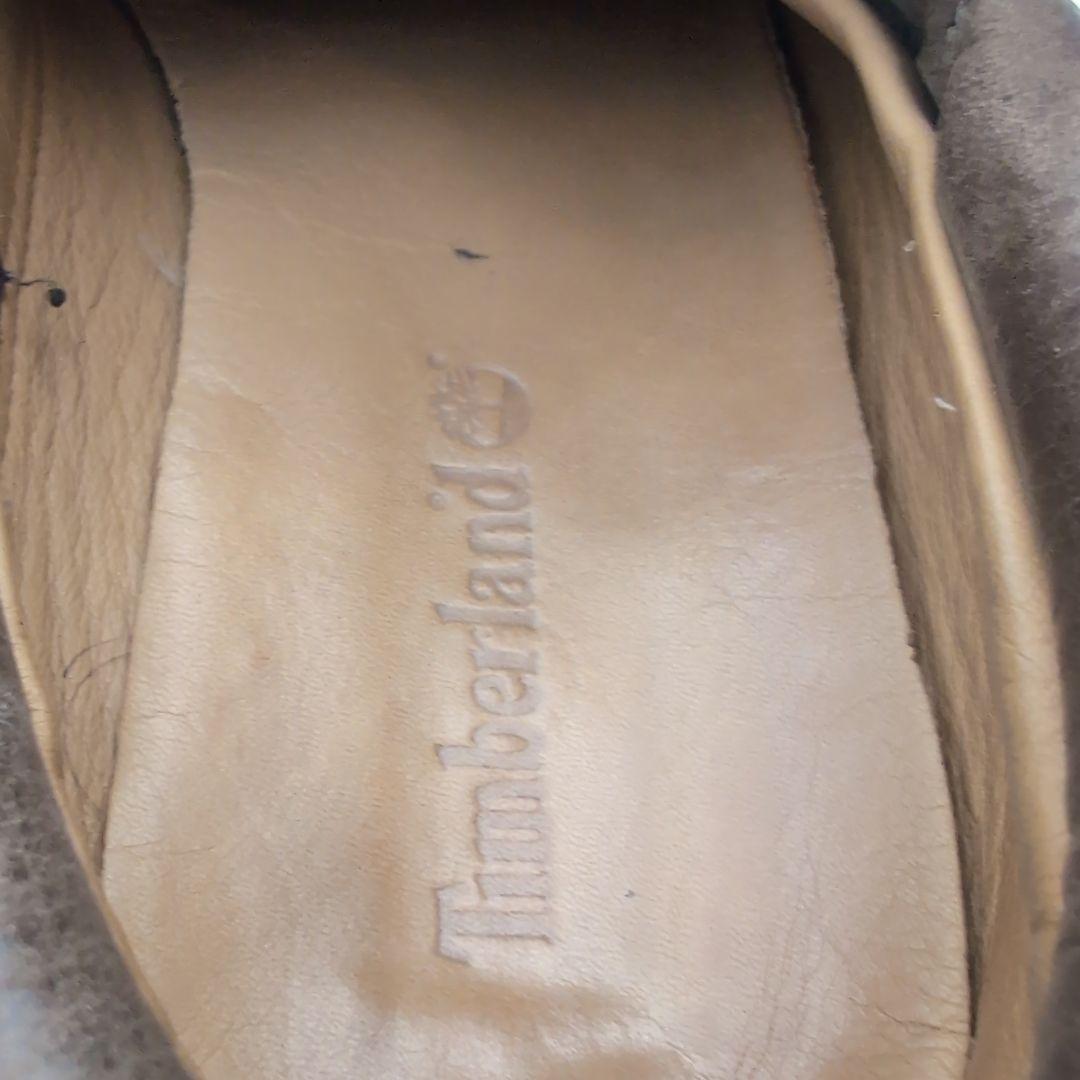 ティンバーランド 3アイラグハンドソーンボートシューズ ヌバック