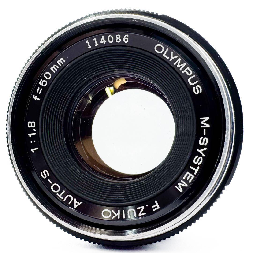 Aランク 良品 OLYMPUS M-1 50mm F1.8 1ヶ月保証付き