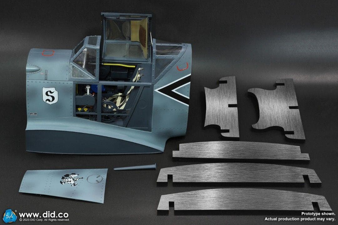 E60065BメッサーシュミットBf109WWII 1/6ドイツ軍コックピット