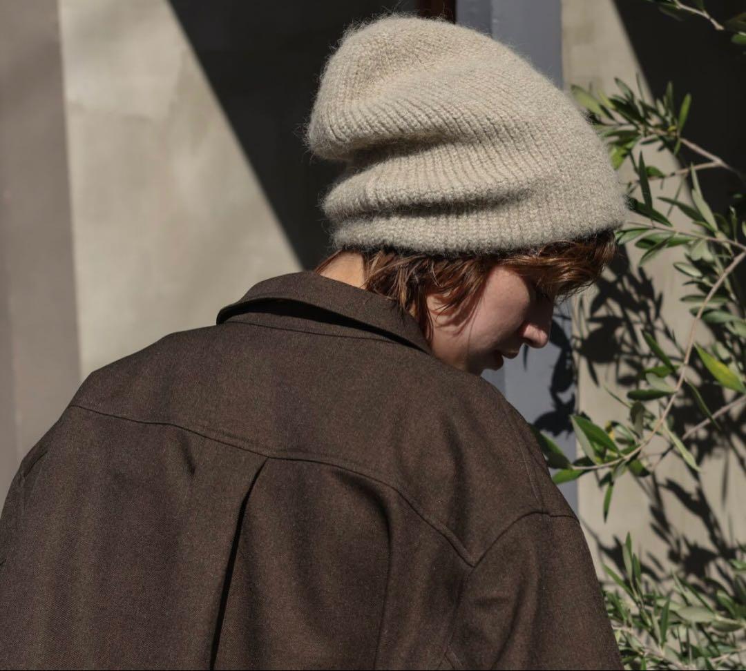 新品未使用⭐︎タグ付　CALME loose fit beanie ivory