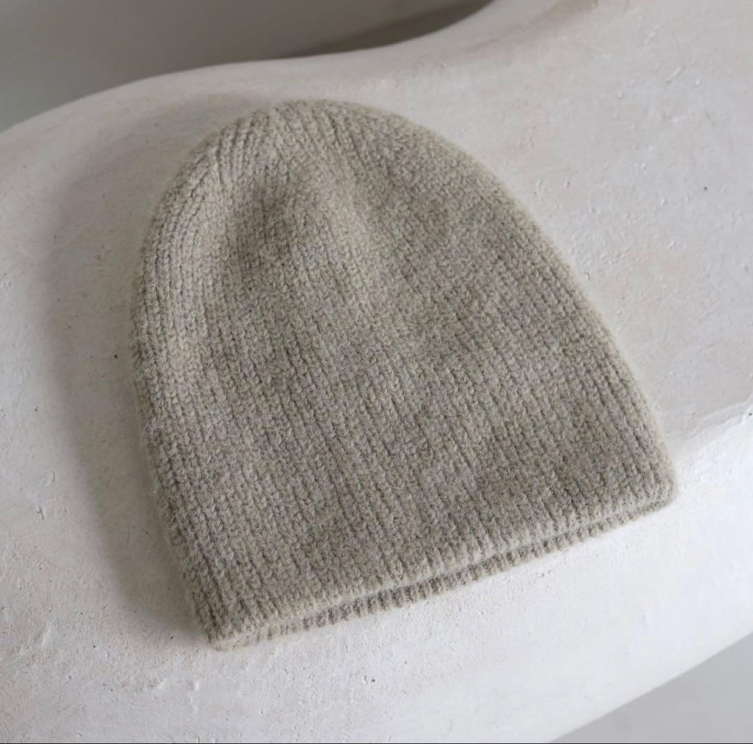 新品未使用⭐︎タグ付　CALME loose fit beanie ivory