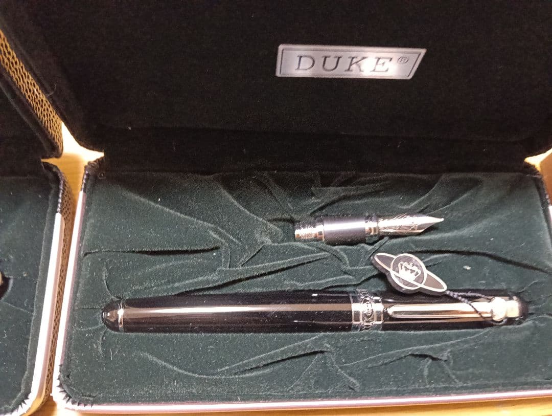 DUKE 万年筆、CROSSボールペン、他　計 7セット