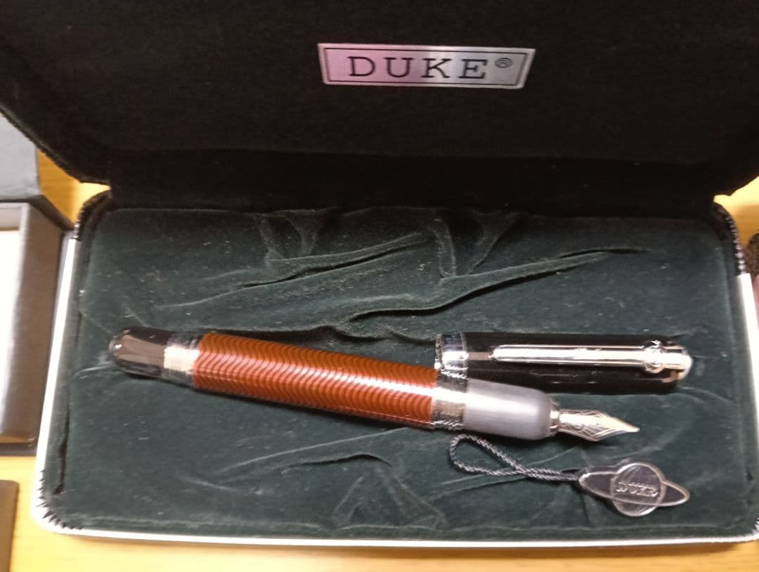DUKE 万年筆、CROSSボールペン、他　計 7セット