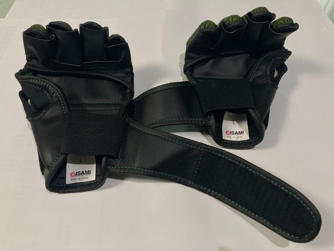 ISAMI RIZIN オープンフィンガーグローブ Lサイズ　美品