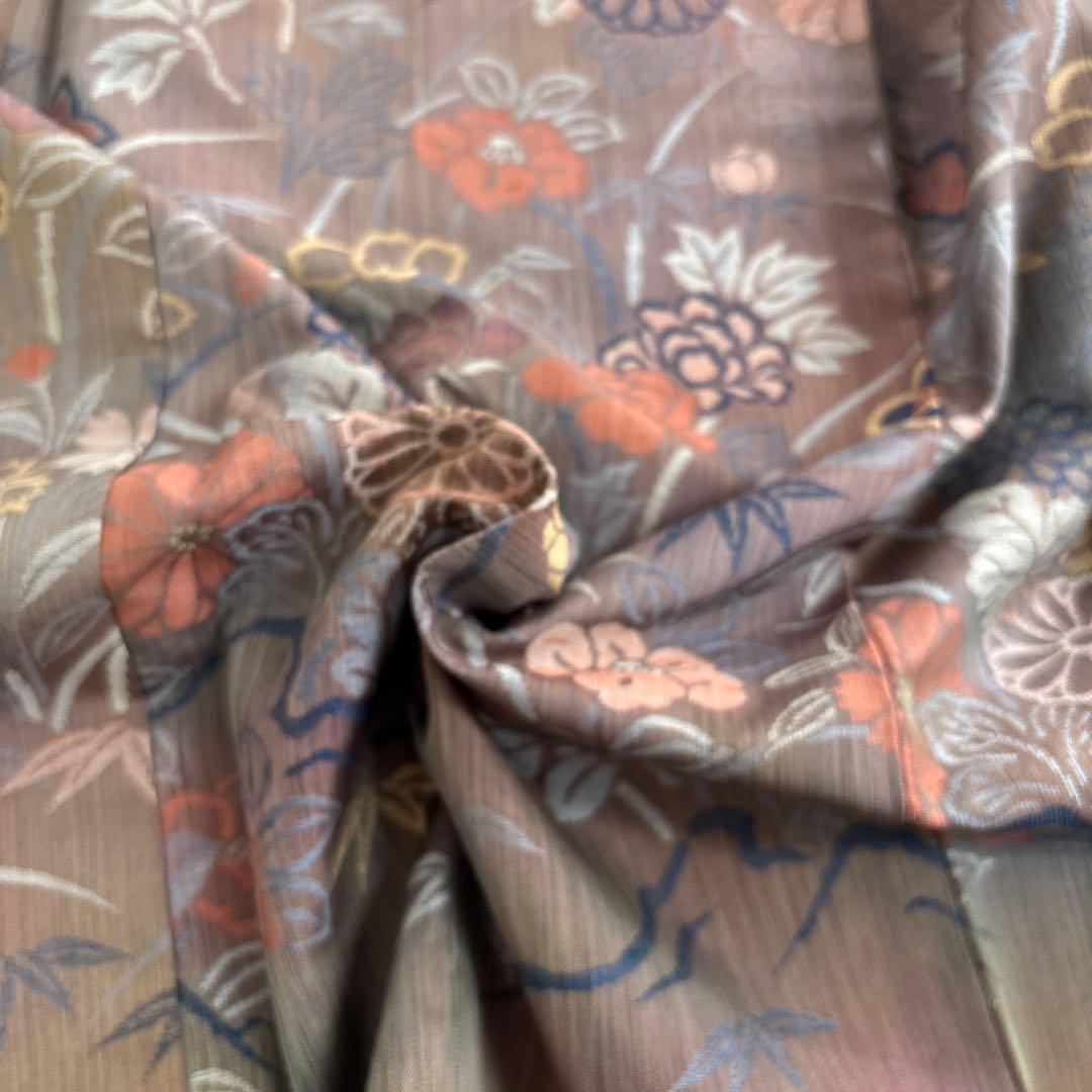 ねこねこ55様　AK-4748 絵羽紬 菱屋六右衛門 光沢ある紬