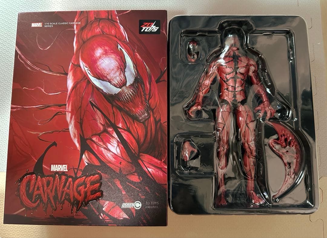 アイアン・スパイダー、カーネイジ、フィギュア ZD Toys