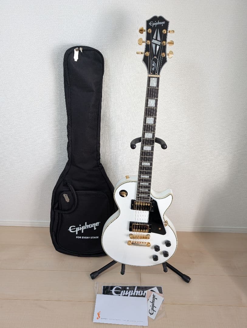 Epiphone Les Paul Custom　Alpine White