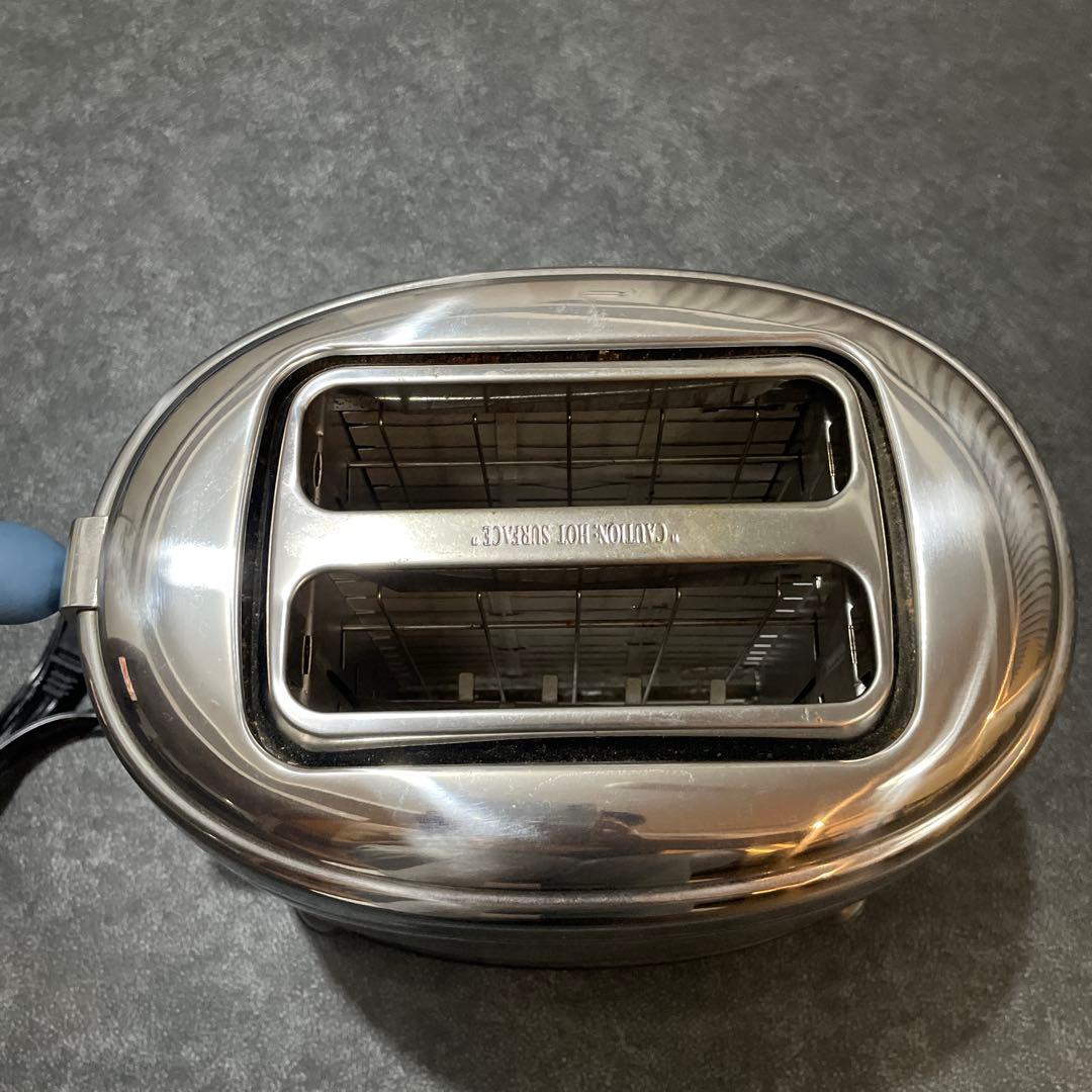 アレッシイのステンレス製 2スロットトースター