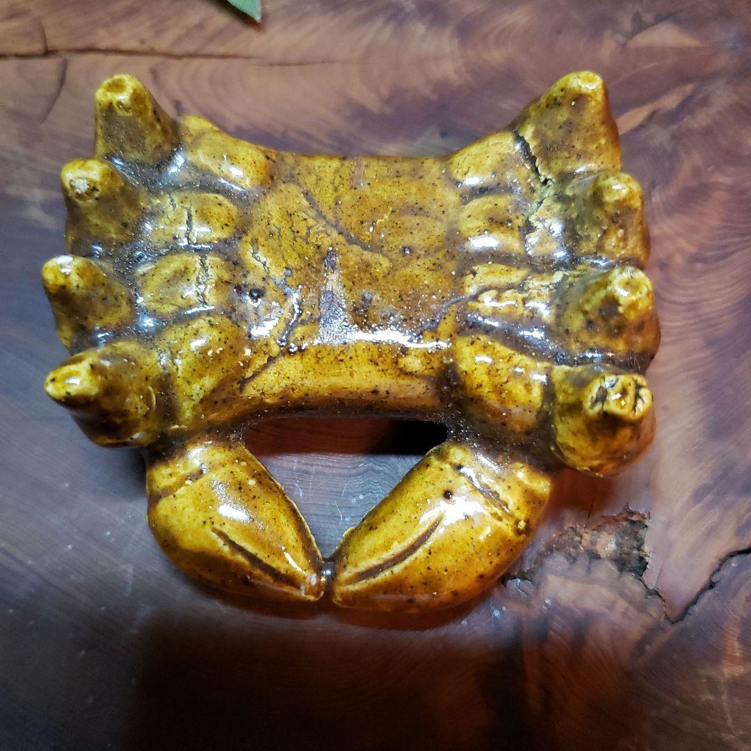 茶道具　蟹　カニ蓋置