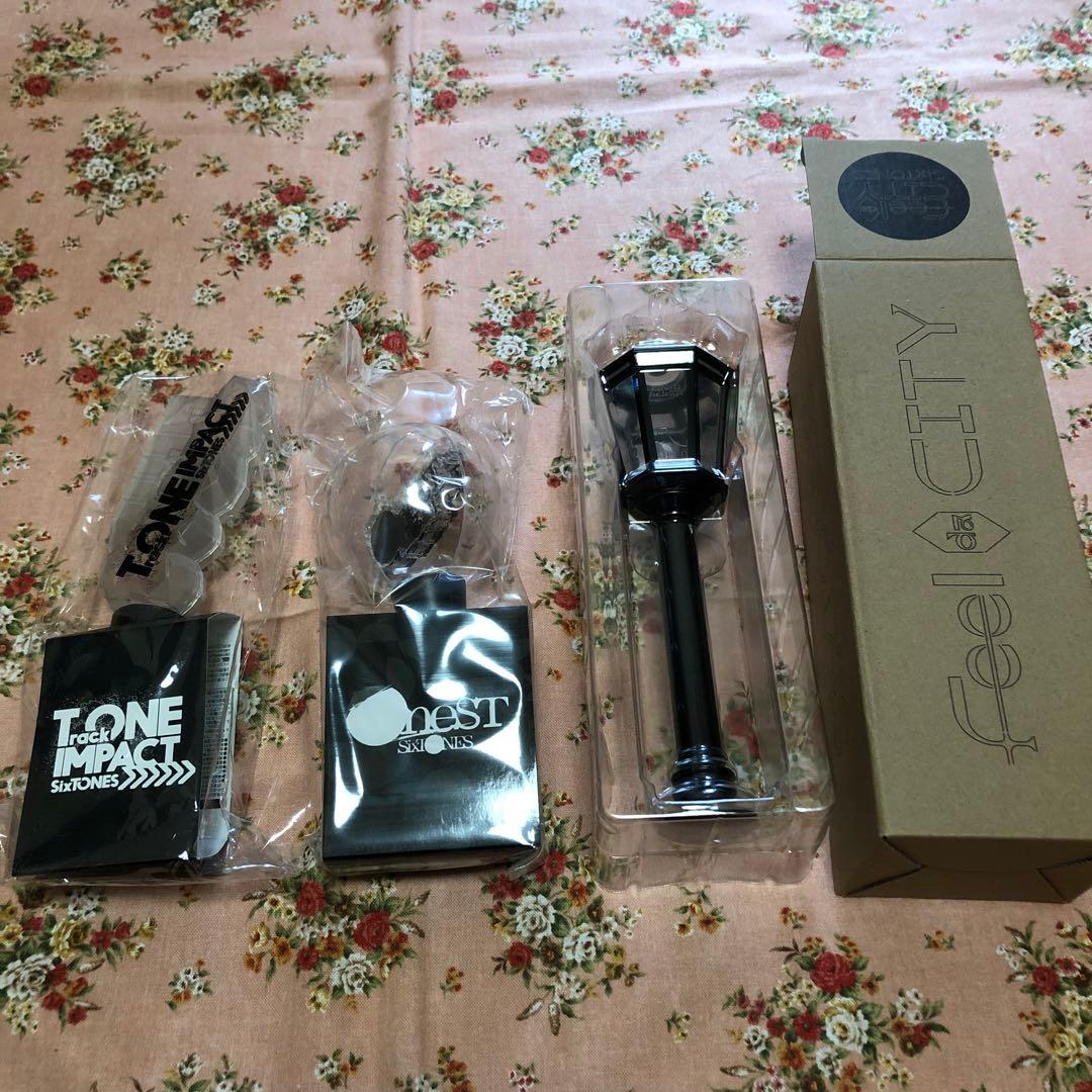 SixTONES 田中樹 うちわ エロハン ペンライト クリアファイル 大量