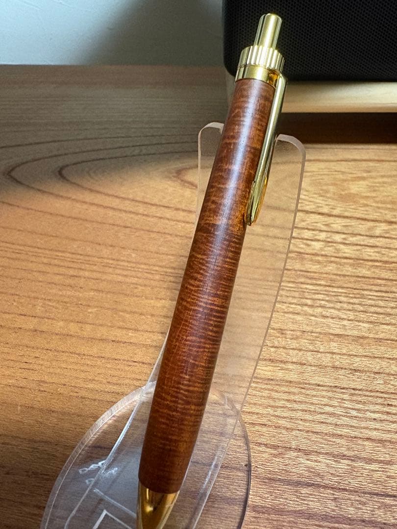 520超極上　サイアミーズローズウッド　シアメース　　木軸シャーペン　ボールペン