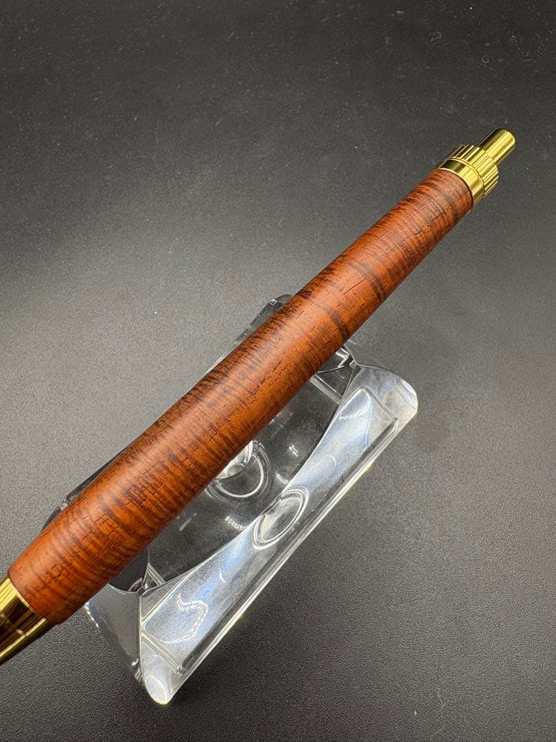 520超極上　サイアミーズローズウッド　シアメース　　木軸シャーペン　ボールペン