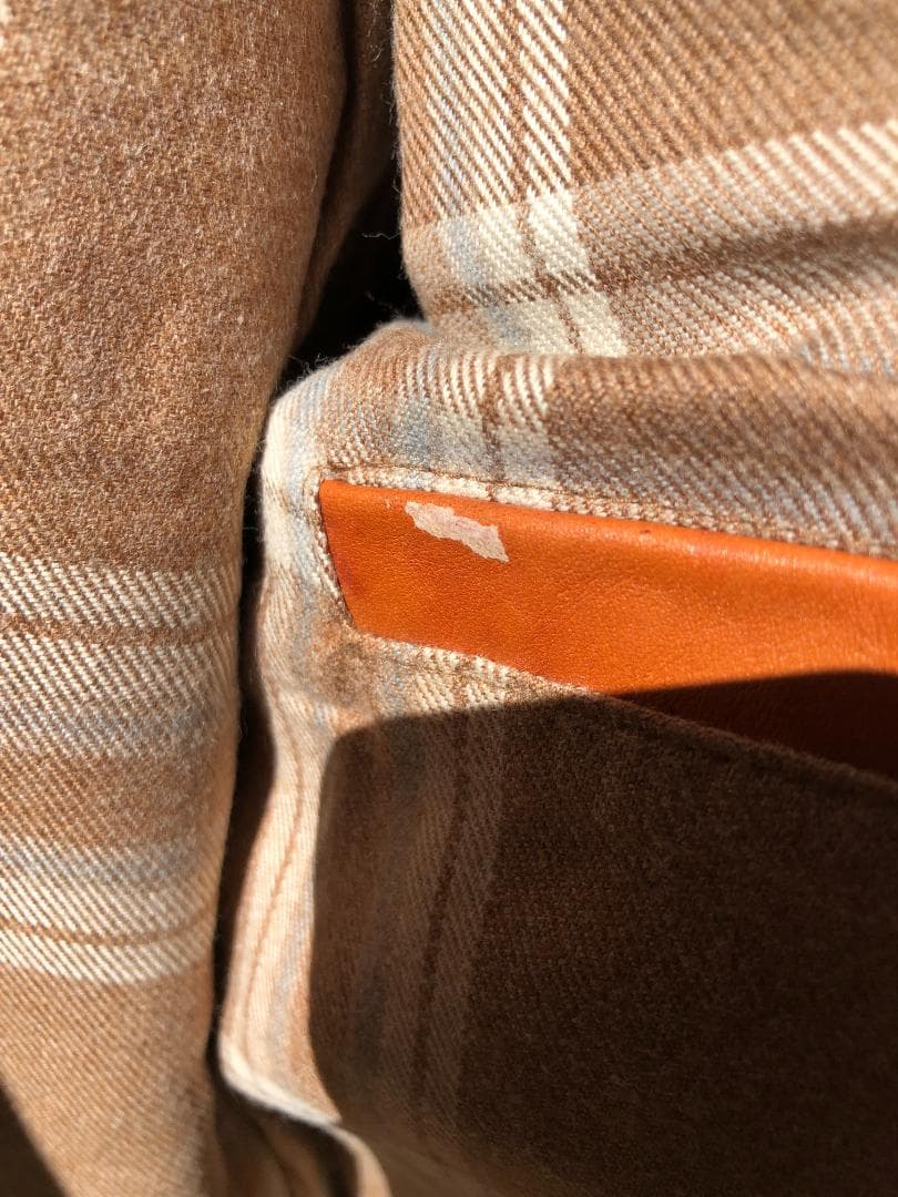 [訳あり] 新品 Schott シングルライダースレザージャケット ブラウン/L