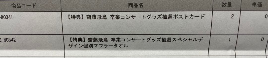 【最終値下げ】齋藤飛鳥卒コン個別マフラータオル