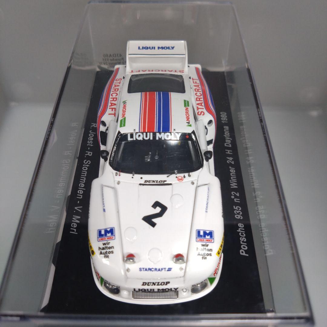 1/43スパーク Porsche 935 1980 Daytona Winner